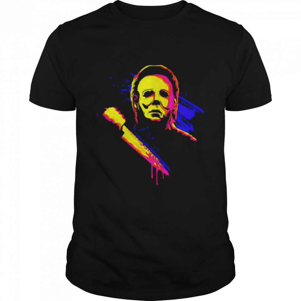 Neon Michael Myers Halloween kills shirt Classic Men's T-shirt