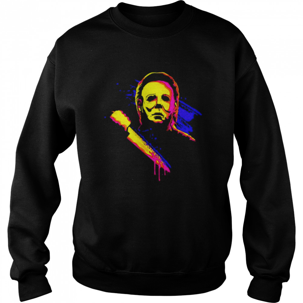 Neon Michael Myers Halloween kills shirt Unisex Sweatshirt
