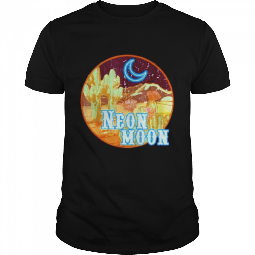 Neon moon retro shirt