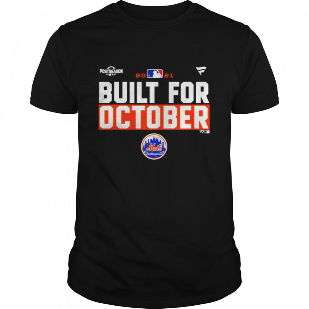 New York Mets 2021 postseason built for October shirt