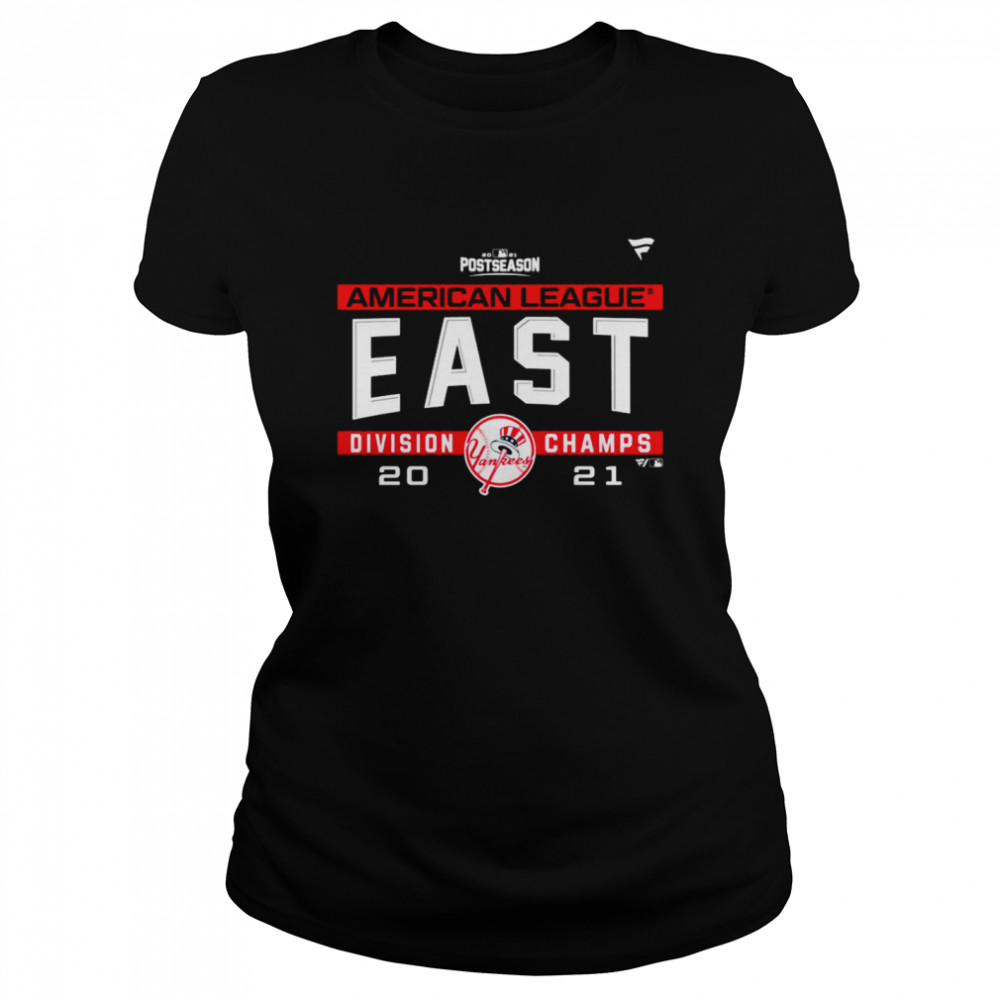 New York Yankees American League AL East Division Champions 2021 sport shirt Classic Women's T-shirt