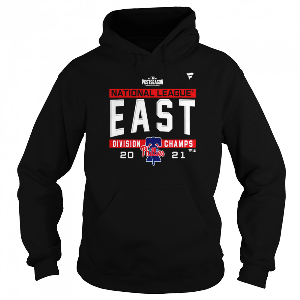 Philadelphia Phillies National League NL East Division Champions 2021 sport shirt Unisex Hoodie