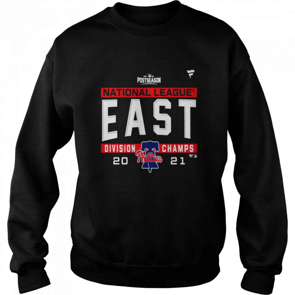 Philadelphia Phillies National League NL East Division Champions 2021 sport shirt Unisex Sweatshirt