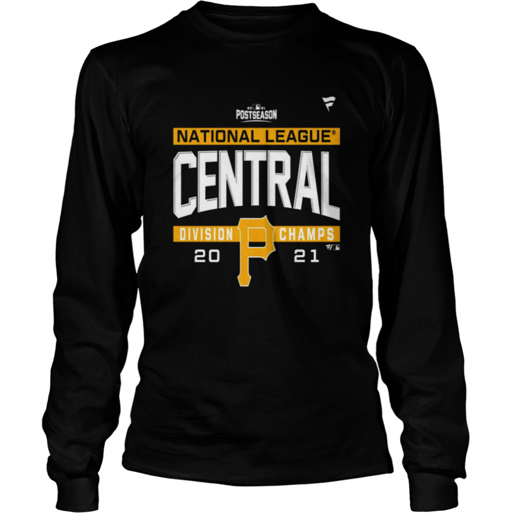 Pittsburgh Pirates National League NL Central Division Champions 2021 sport shirt Long Sleeved T-shirt