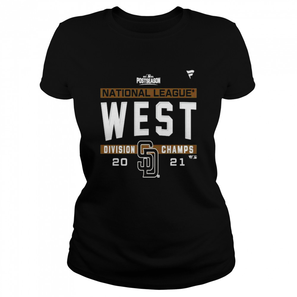 San Diego Padres National League NL West Division Champions 2021 sport shirt Classic Women's T-shirt