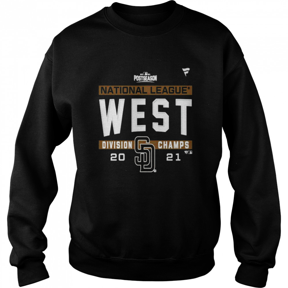San Diego Padres National League NL West Division Champions 2021 sport shirt Unisex Sweatshirt