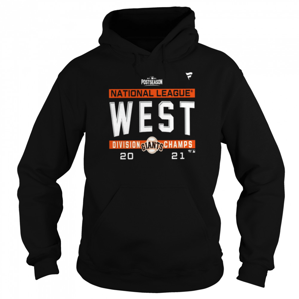 San Francisco Giants National League NL West Division Champions 2021 sport shirt Unisex Hoodie