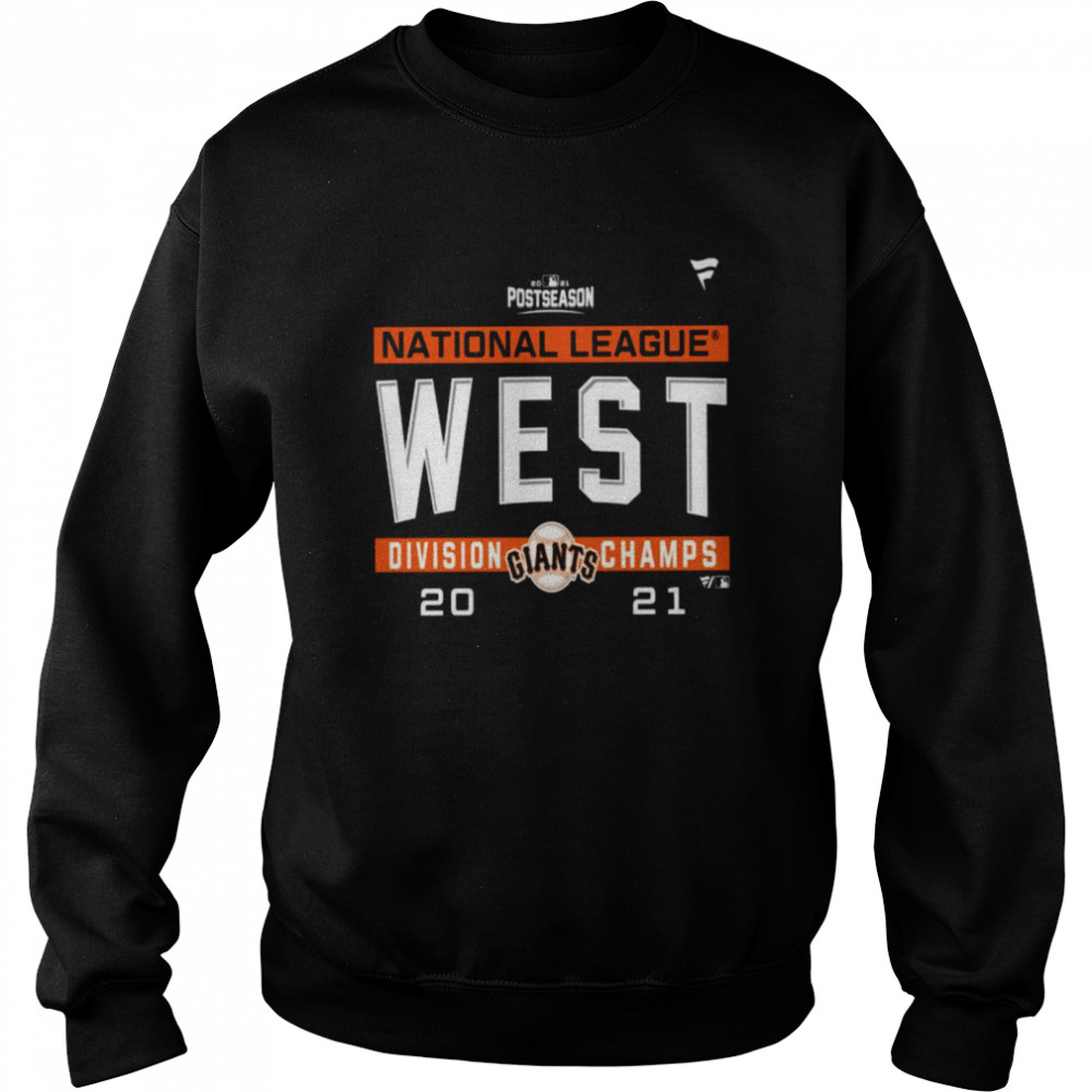 San Francisco Giants National League NL West Division Champions 2021 sport shirt Unisex Sweatshirt