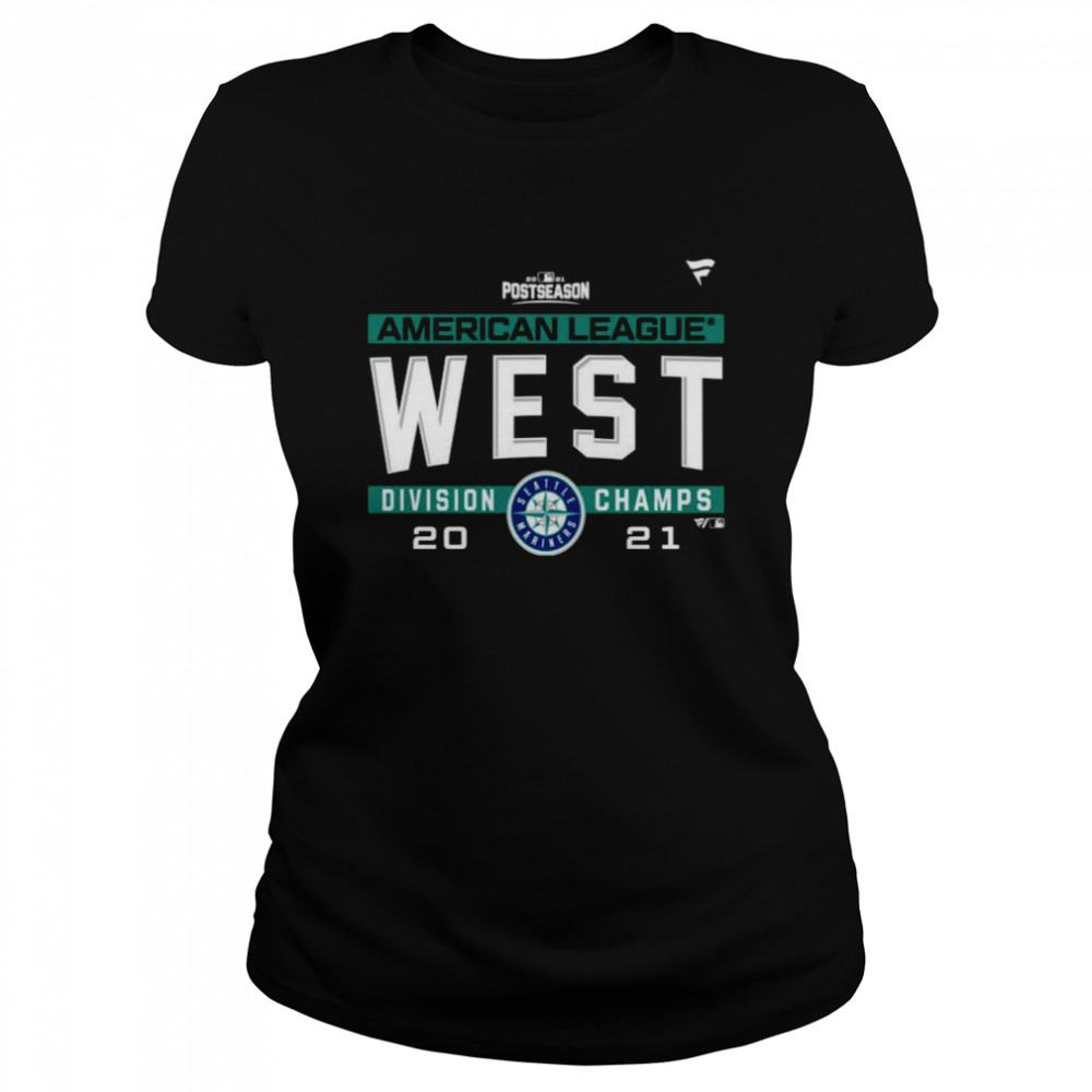 Seattle Mariners American League AL West Division Champions 2021 sport shirt Classic Women's T-shirt