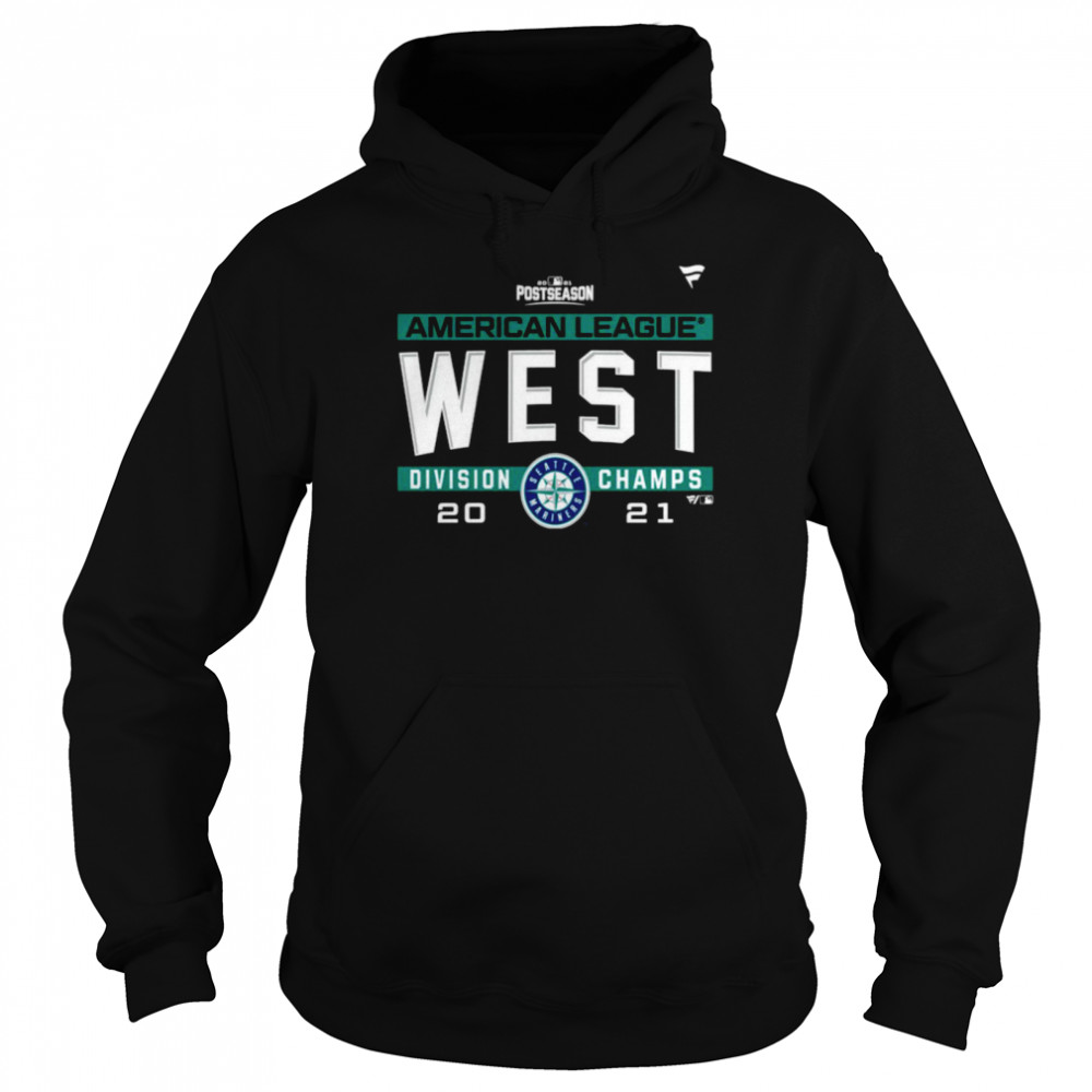 Seattle Mariners American League AL West Division Champions 2021 sport shirt Unisex Hoodie