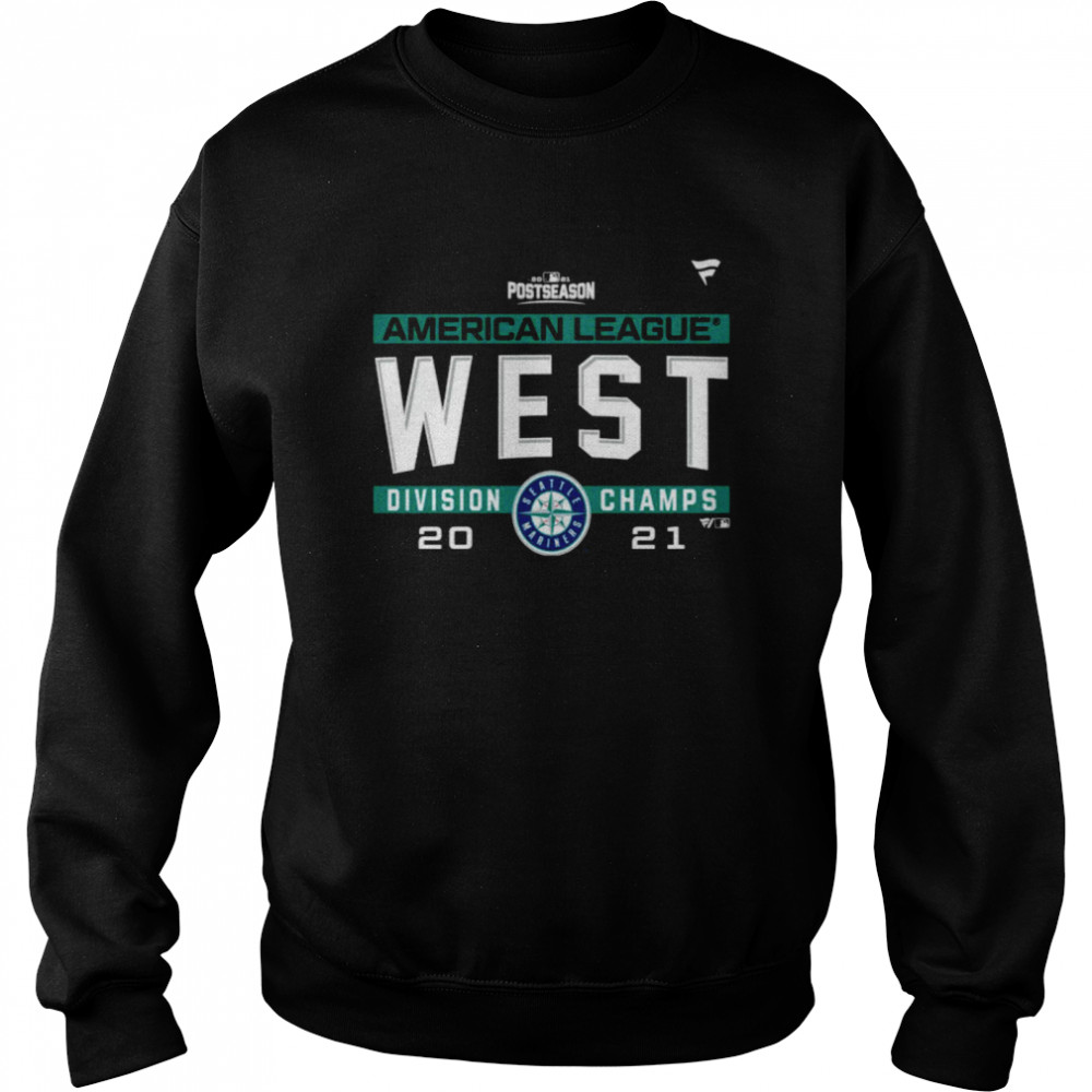 Seattle Mariners American League AL West Division Champions 2021 sport shirt Unisex Sweatshirt