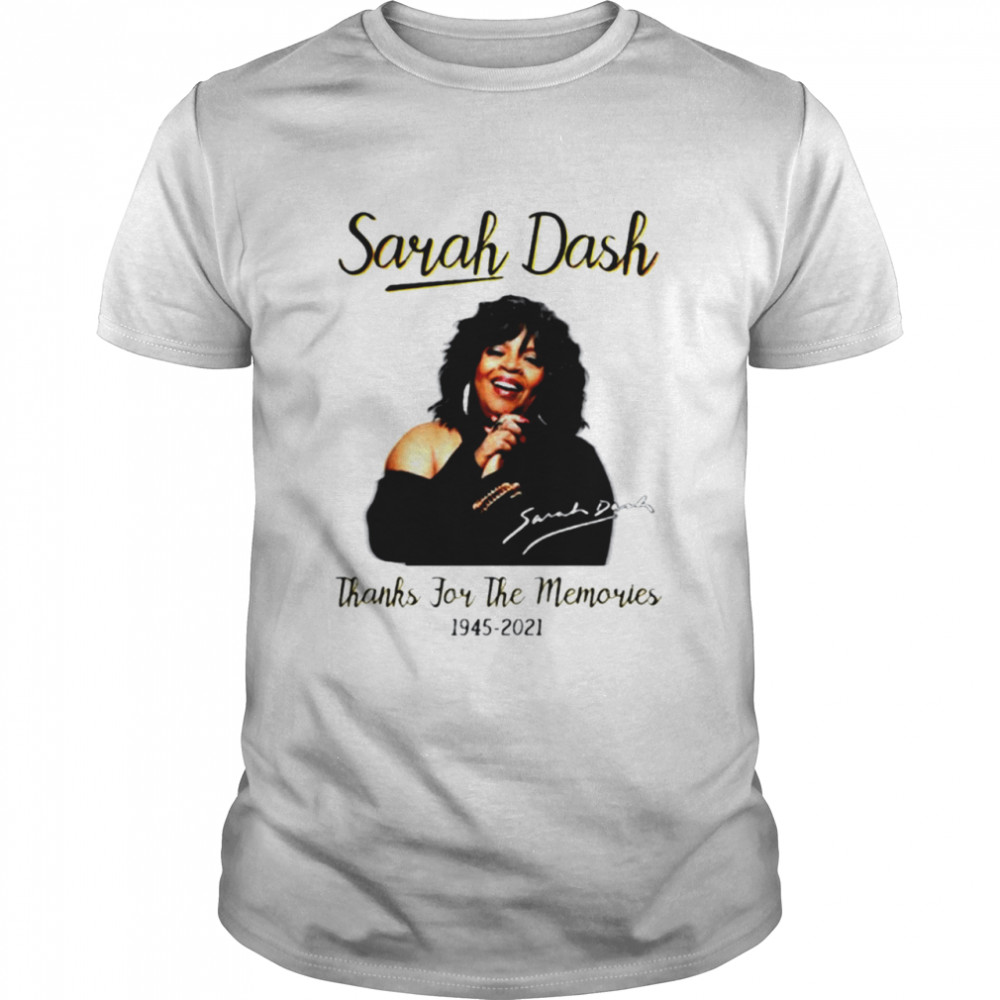 Sorah Dash thank for the memories 1945-2021 signature shirt Classic Men's T-shirt