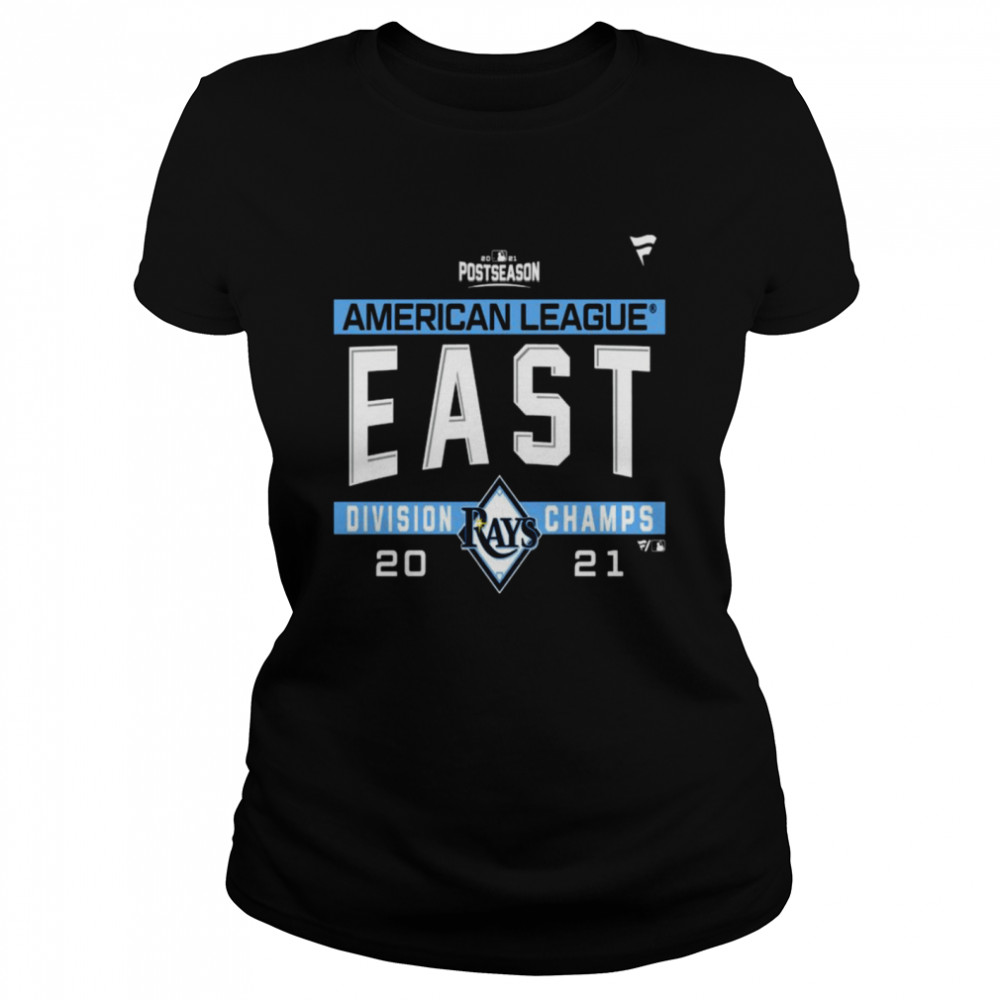Tampa Bay Rays American League AL East Division Champions 2021 sport shirt Classic Women's T-shirt