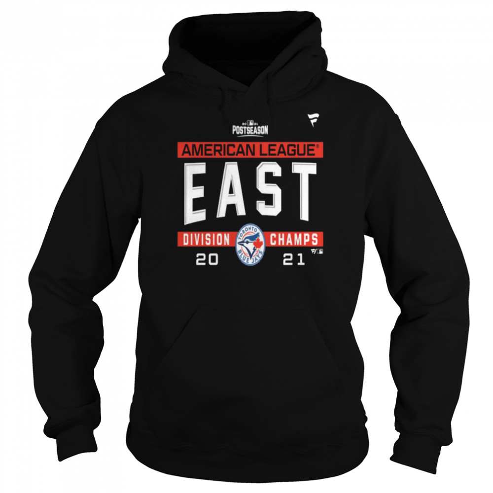 Toronto Blue Jays American League AL East Division Champions 2021 sport shirt Unisex Hoodie