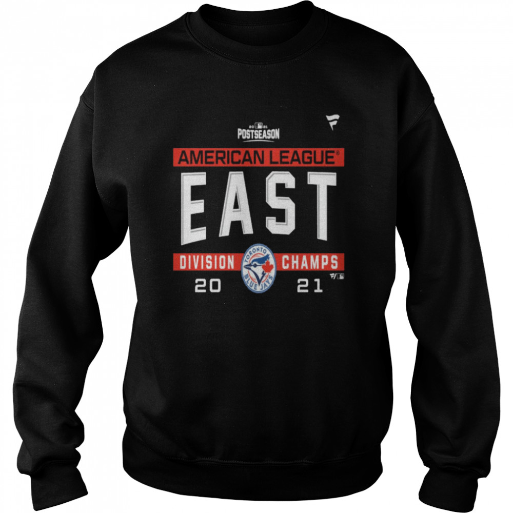 Toronto Blue Jays American League AL East Division Champions 2021 sport shirt Unisex Sweatshirt