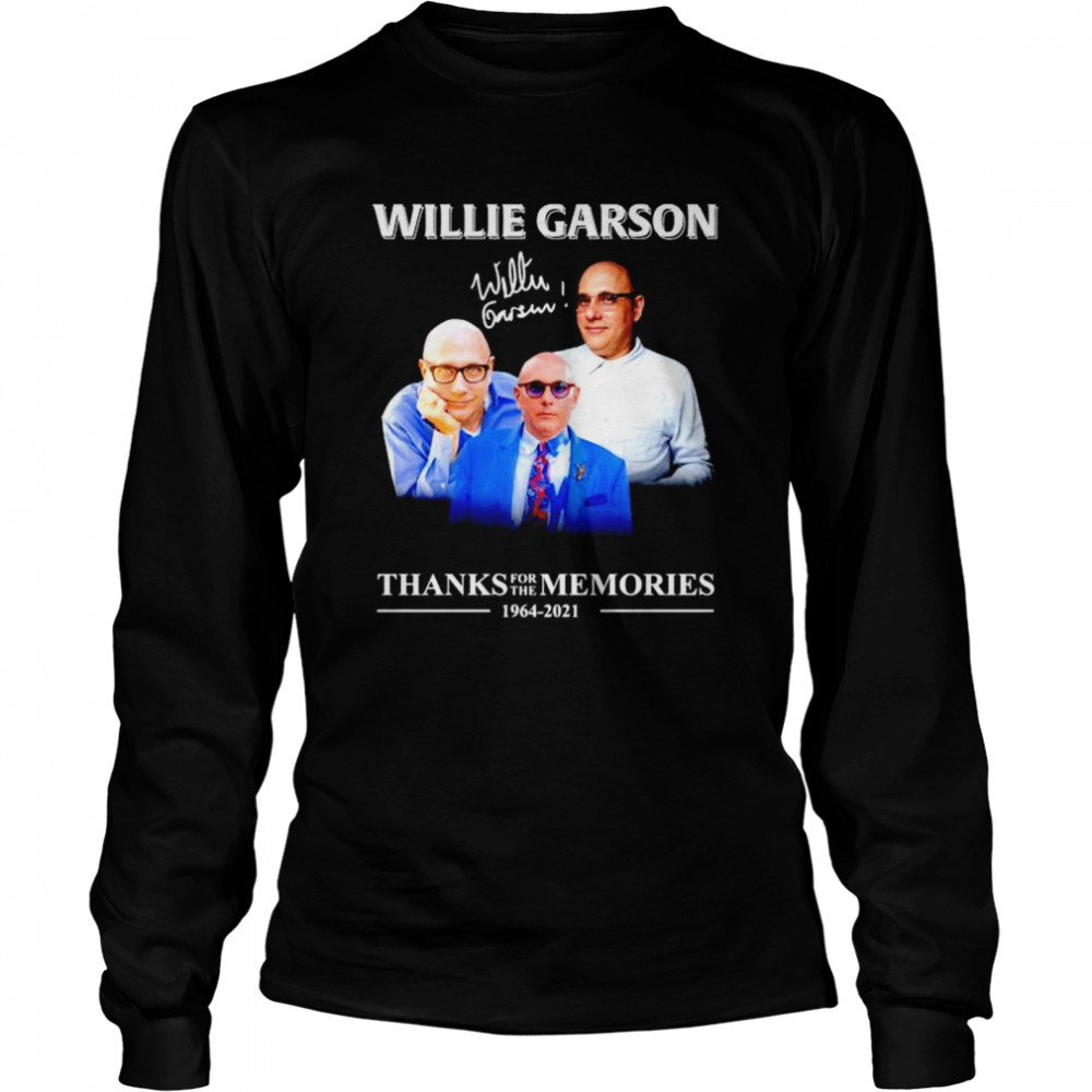 Willie Garson thanks for the memories 1964 2021 shirt Long Sleeved T-shirt