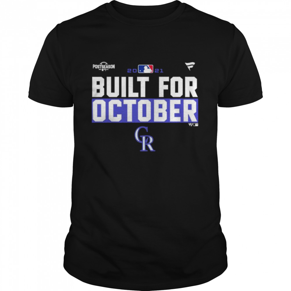 Arizona Diamondbacks 2021 postseason built for October shirt