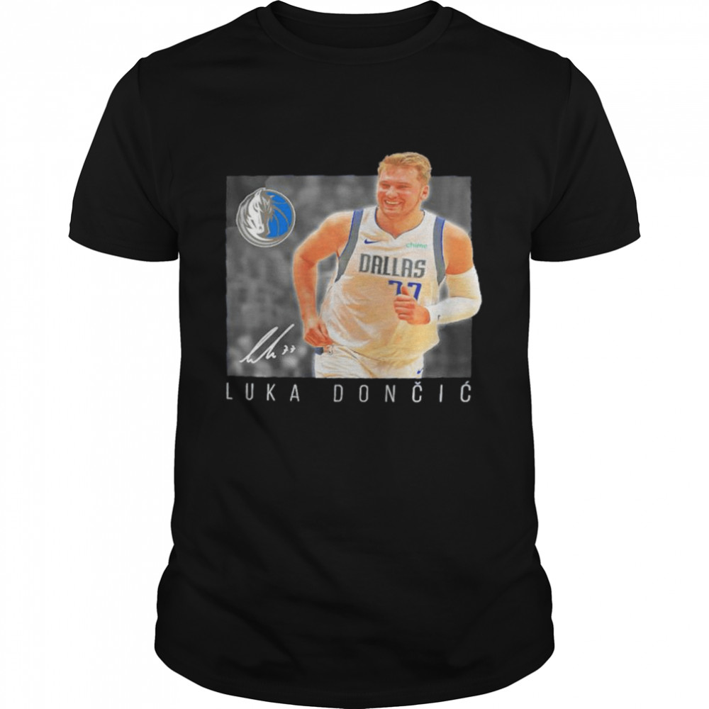 Luka Doncic Dallas Mavericks heroes player signature shirt