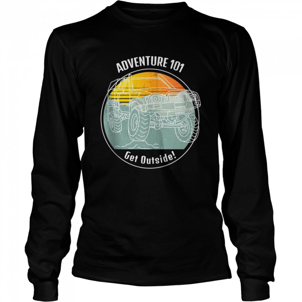 Adventure 101 Hilux into beautiful outdoors Overland  Long Sleeved T-shirt