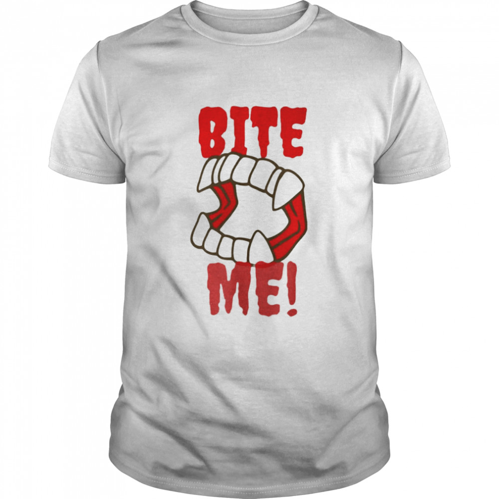 Halloween Bite Me T-shirt