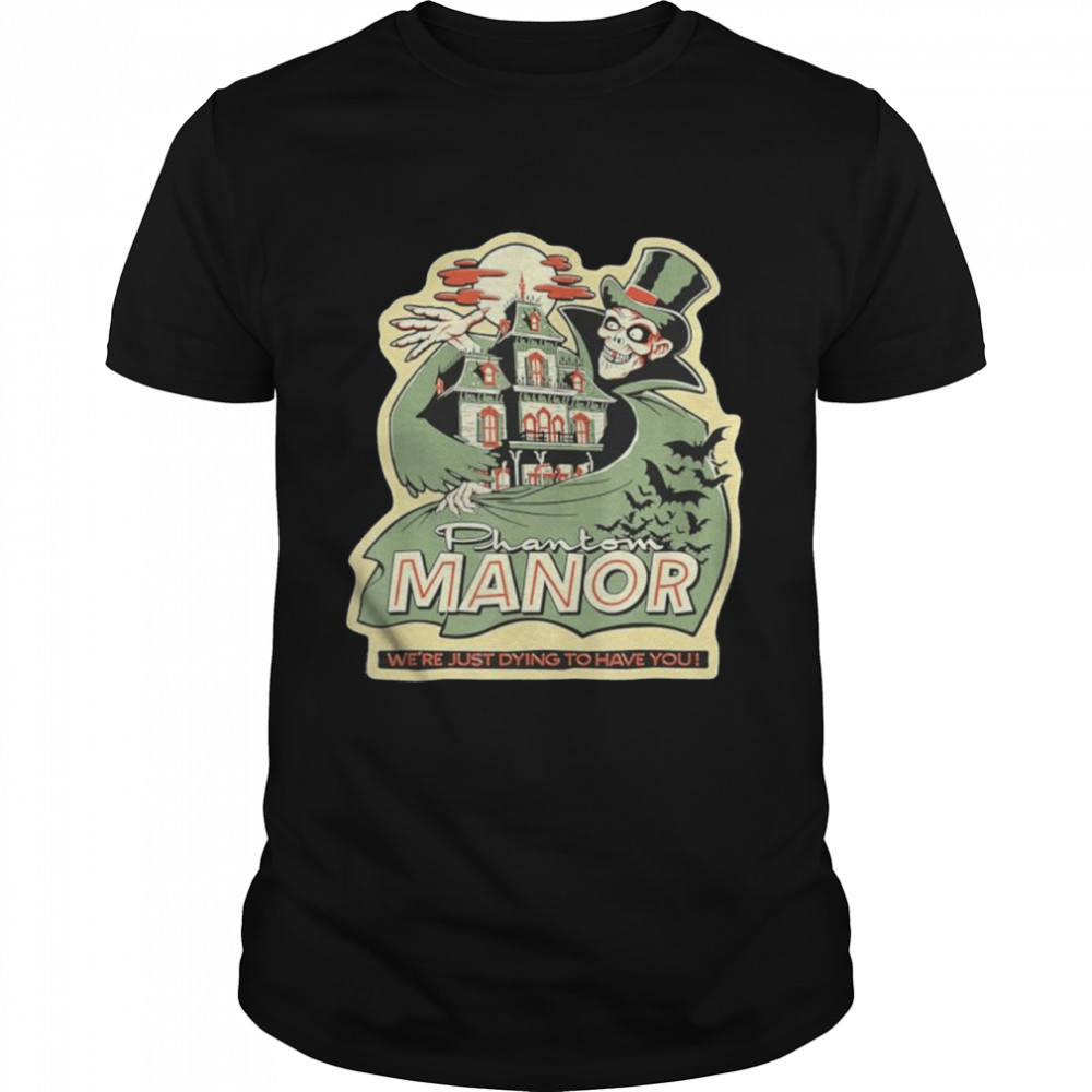 Halloween Phantom Manor Green shirt