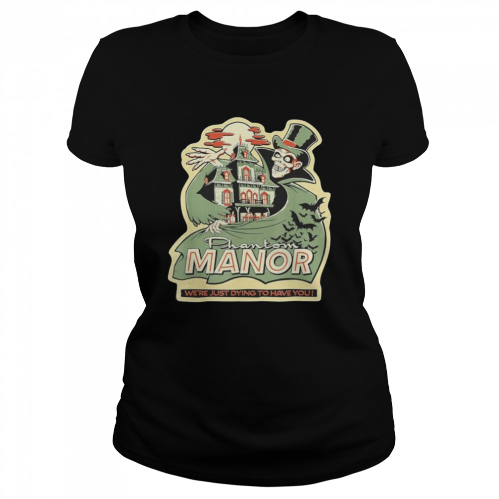 Halloween Phantom Manor Green shirt Classic Women's T-shirt