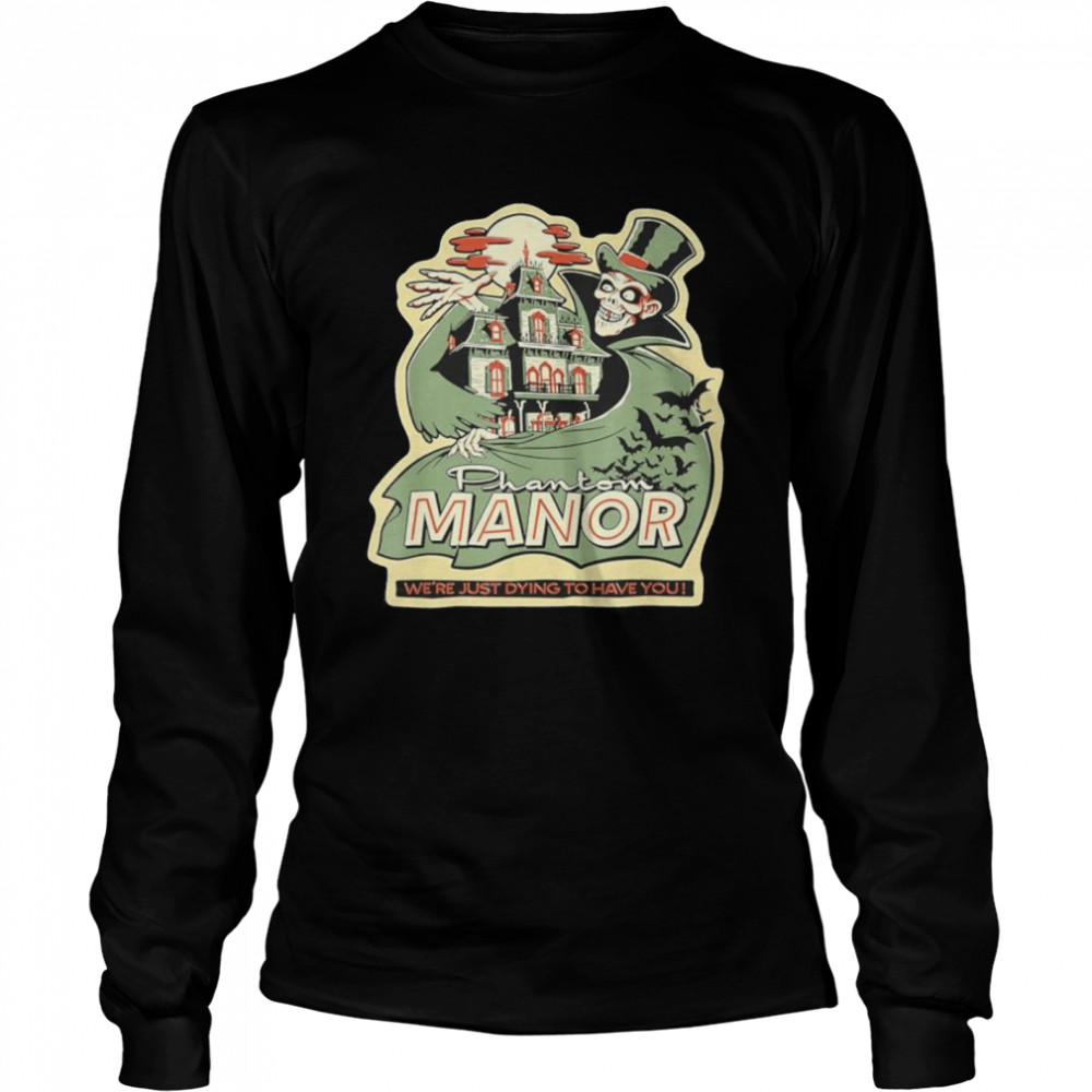 Halloween Phantom Manor Green shirt Long Sleeved T-shirt