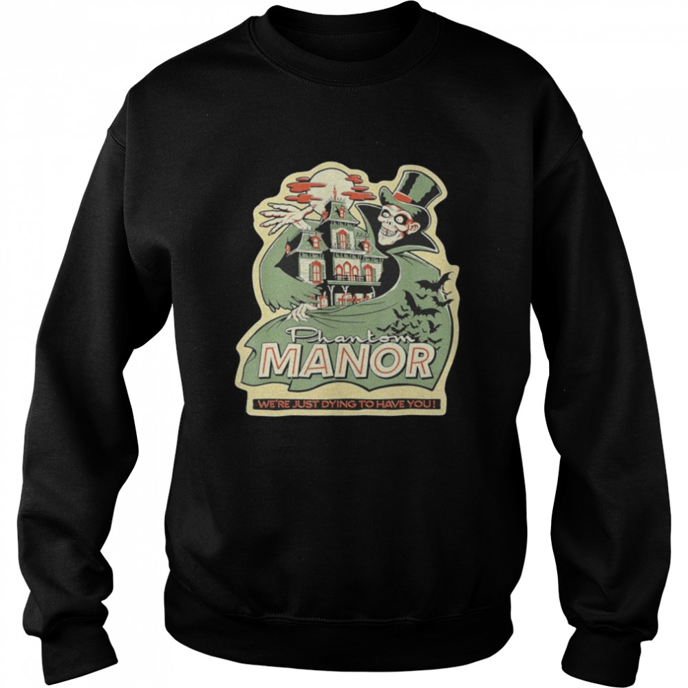 Halloween Phantom Manor Green shirt Unisex Sweatshirt