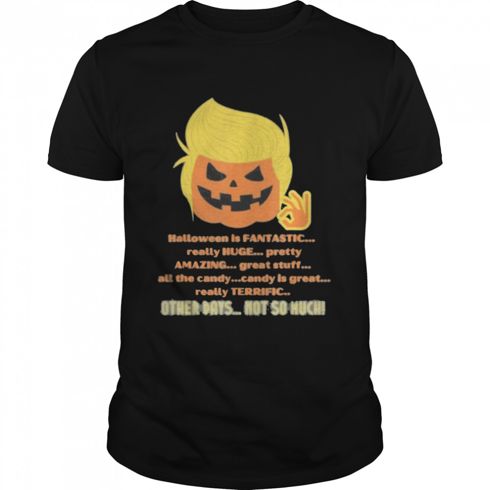 Halloween Trump Pumpkin Costume shirt