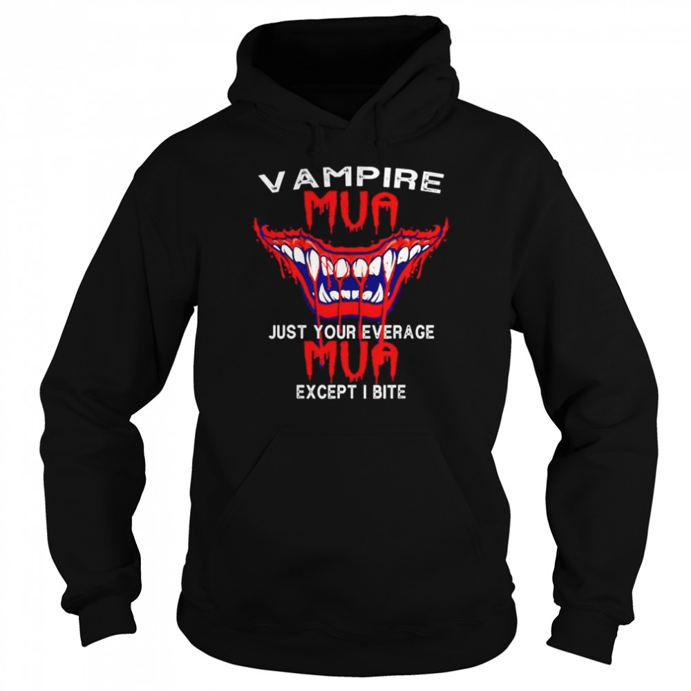Halloween Vampire Fangs in October 31st shirt Unisex Hoodie