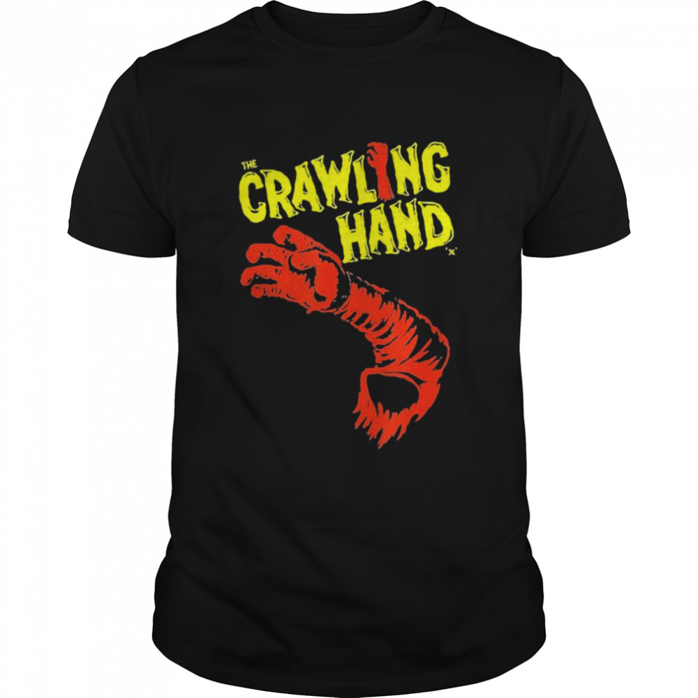 The Crawling Hand Horror Halloween shirt