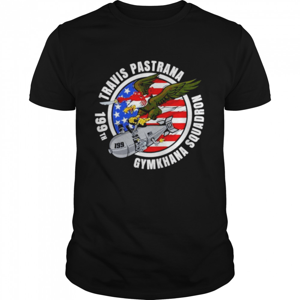 Travis Pastrana gymkhana squadron 199th shirt