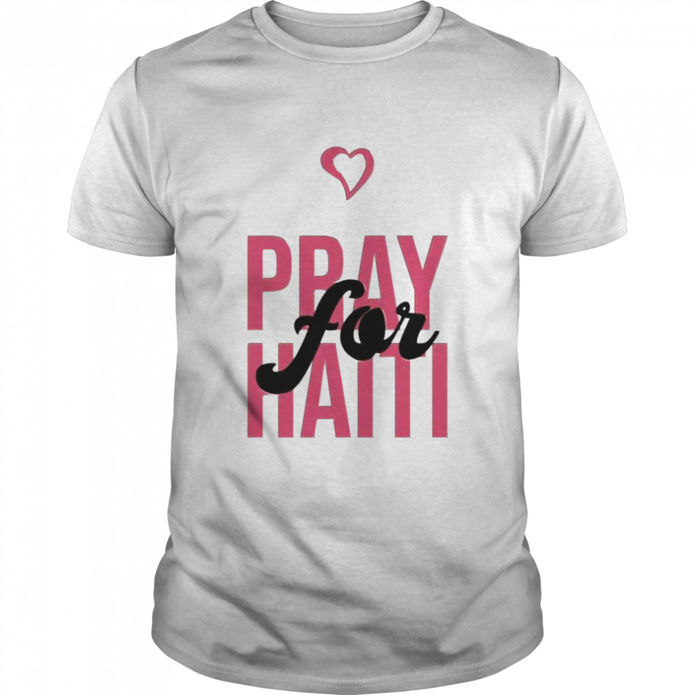 Waydamin Pray for Haiti shirt