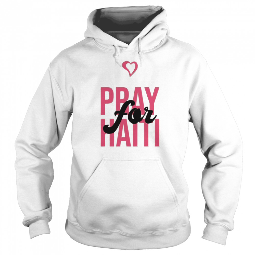 Waydamin Pray for Haiti shirt Unisex Hoodie