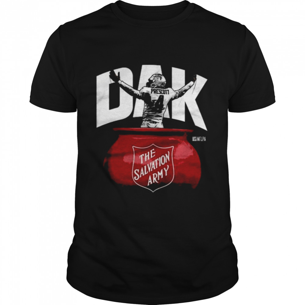 Dallas Cowboys Dak Prescott The Salvation Army Shirt