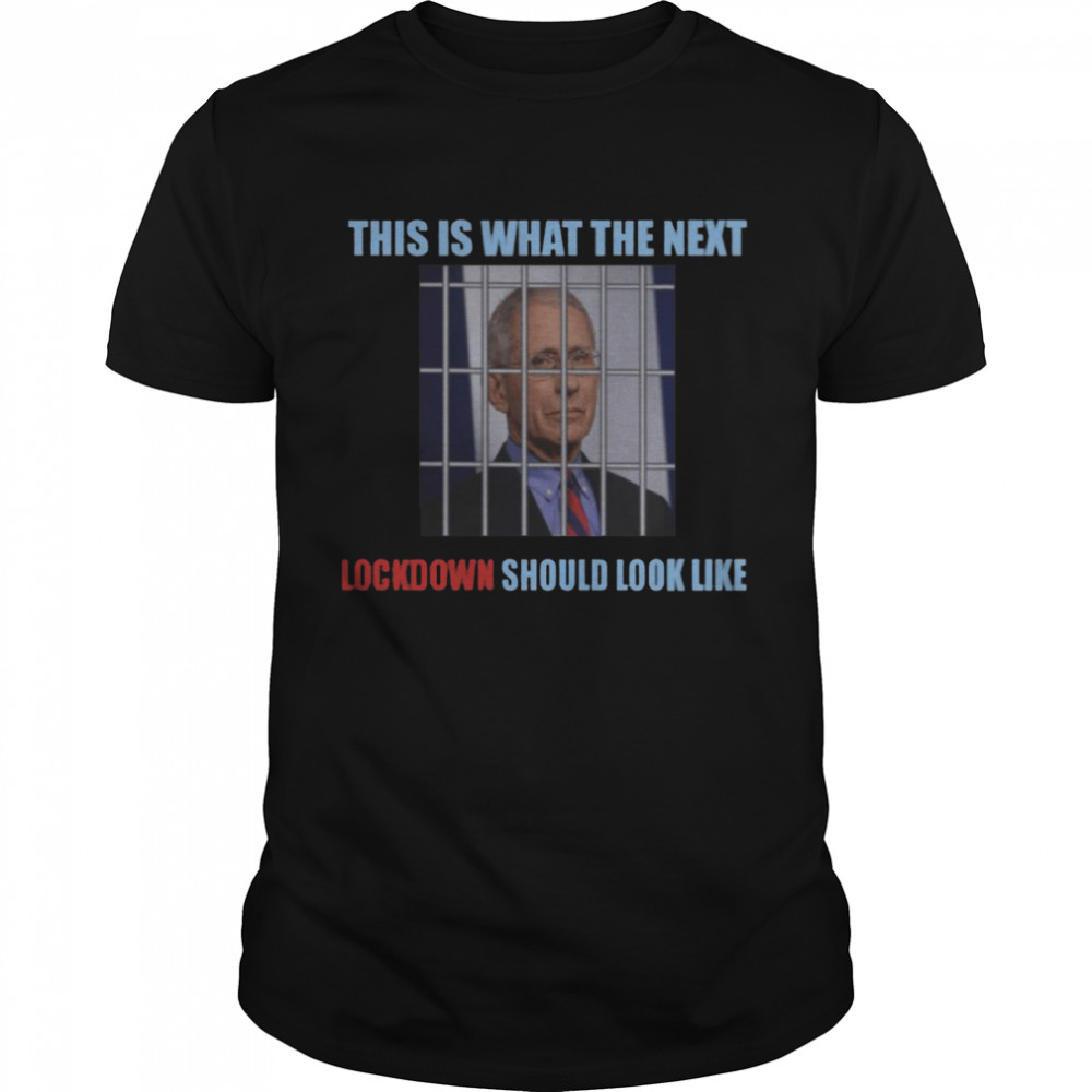 Dr Fauci This Is What The Next Lockdown Should Look Like Shirt