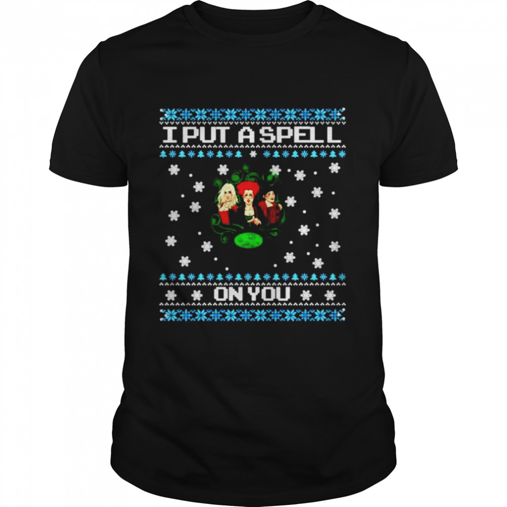 Hocus Pocus I put a spell on you Christmas shirt