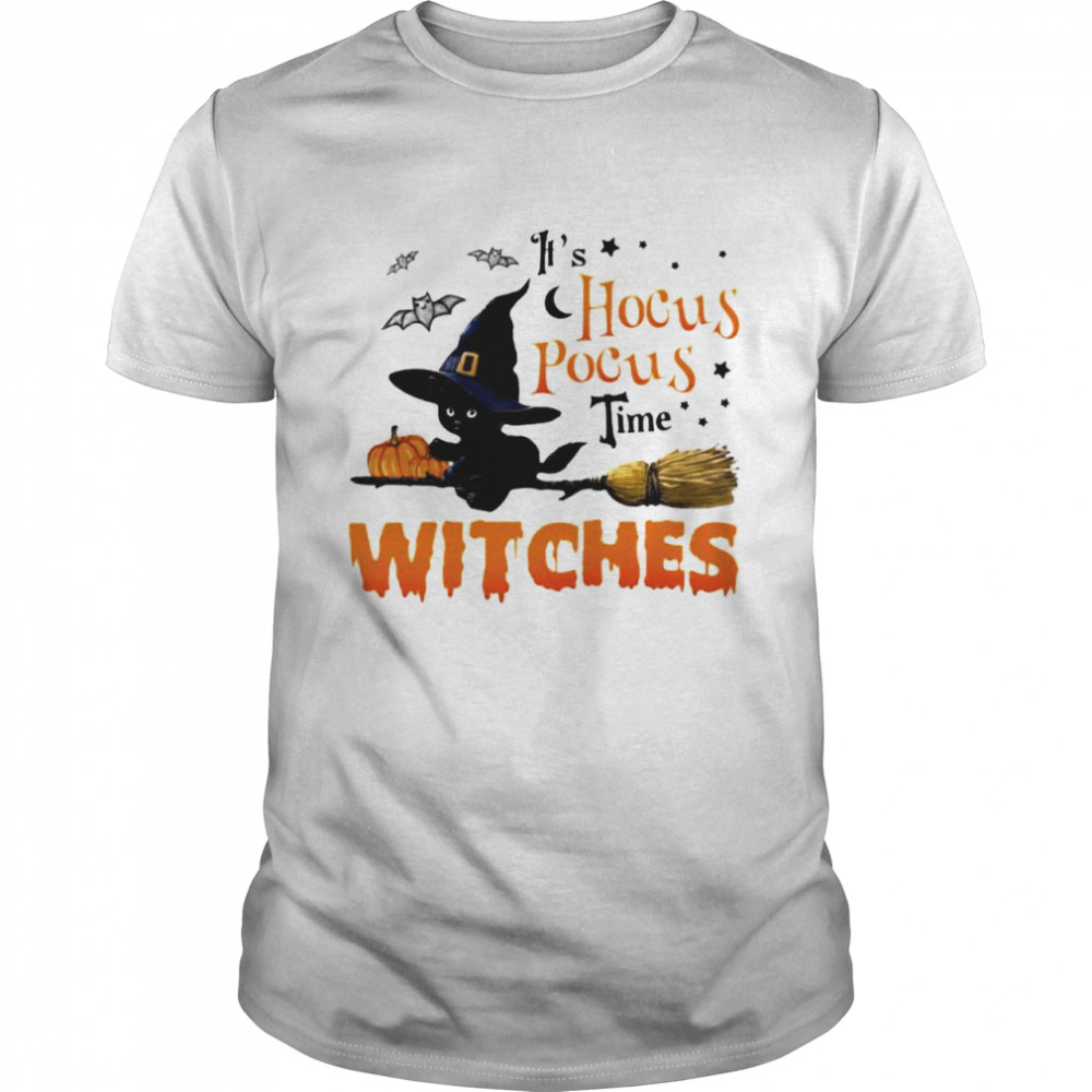 It’s Hocus Pocus time witches shirt