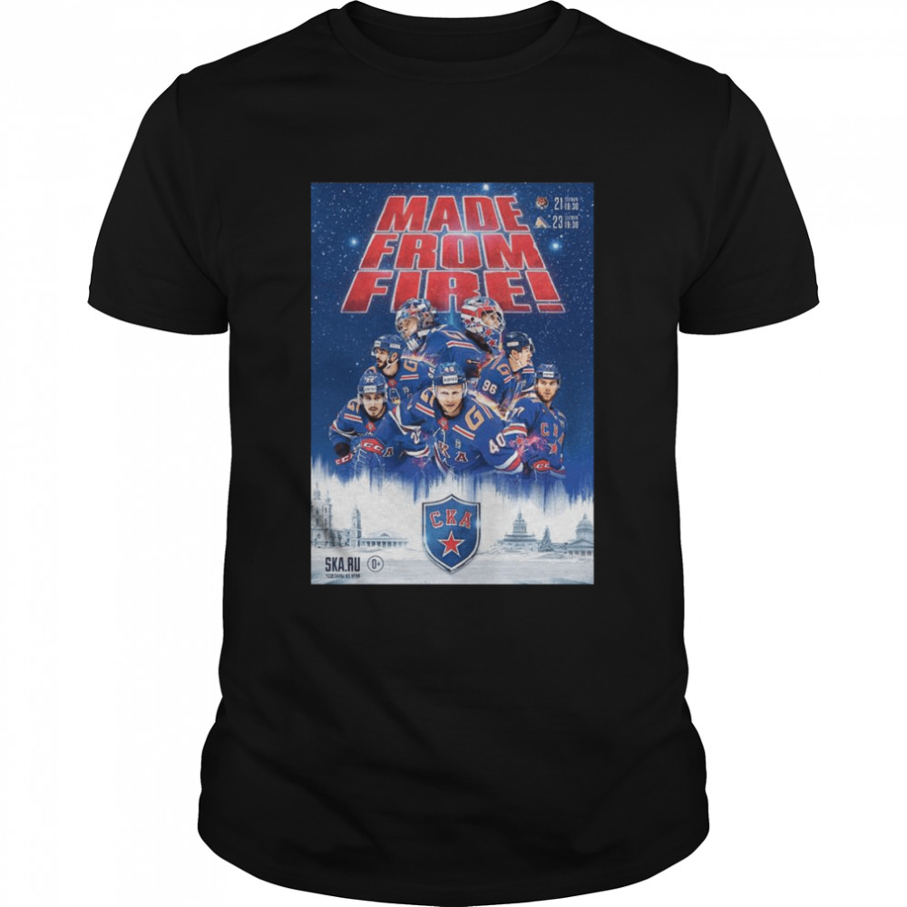 made From Fire Ska Saint Petersburg shirt