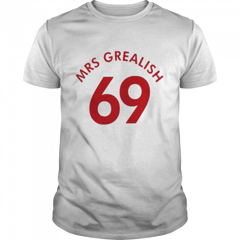 Mrs Grealish 69 for England shirt