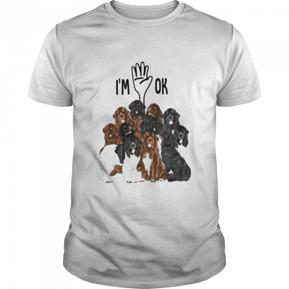 Newfoundlands I’m ok shirt