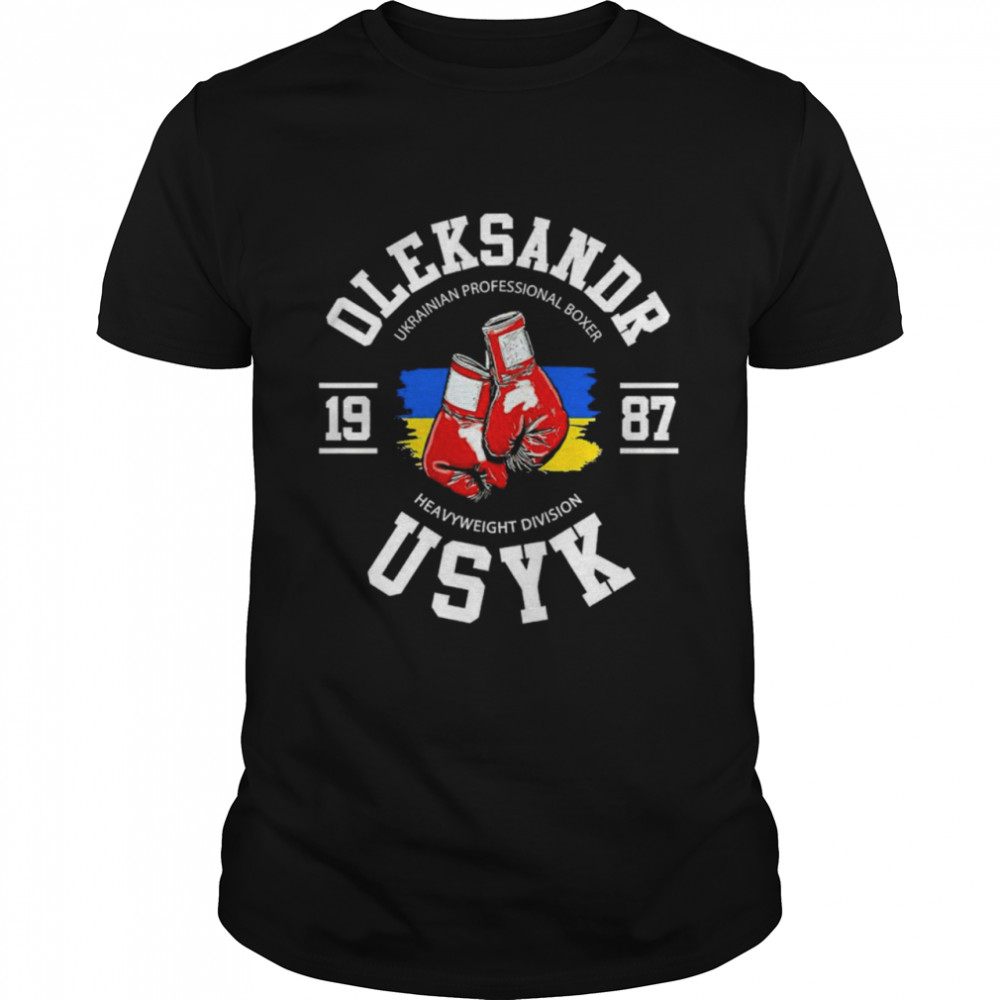 Oleksandr Usyk Ukrainian professional boxer 1987 nice shirt