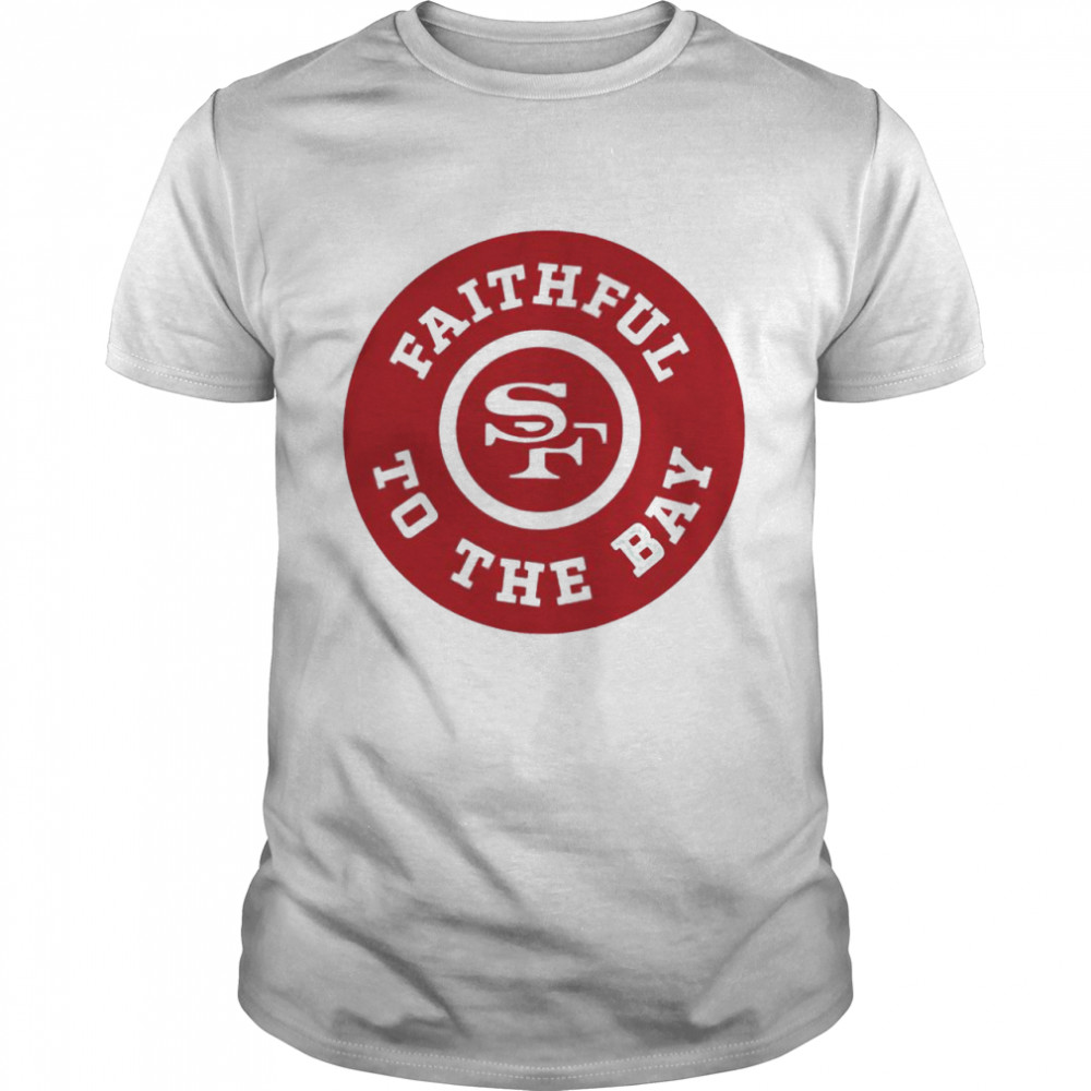 San Francisco 49ers faithful to the bay shirt