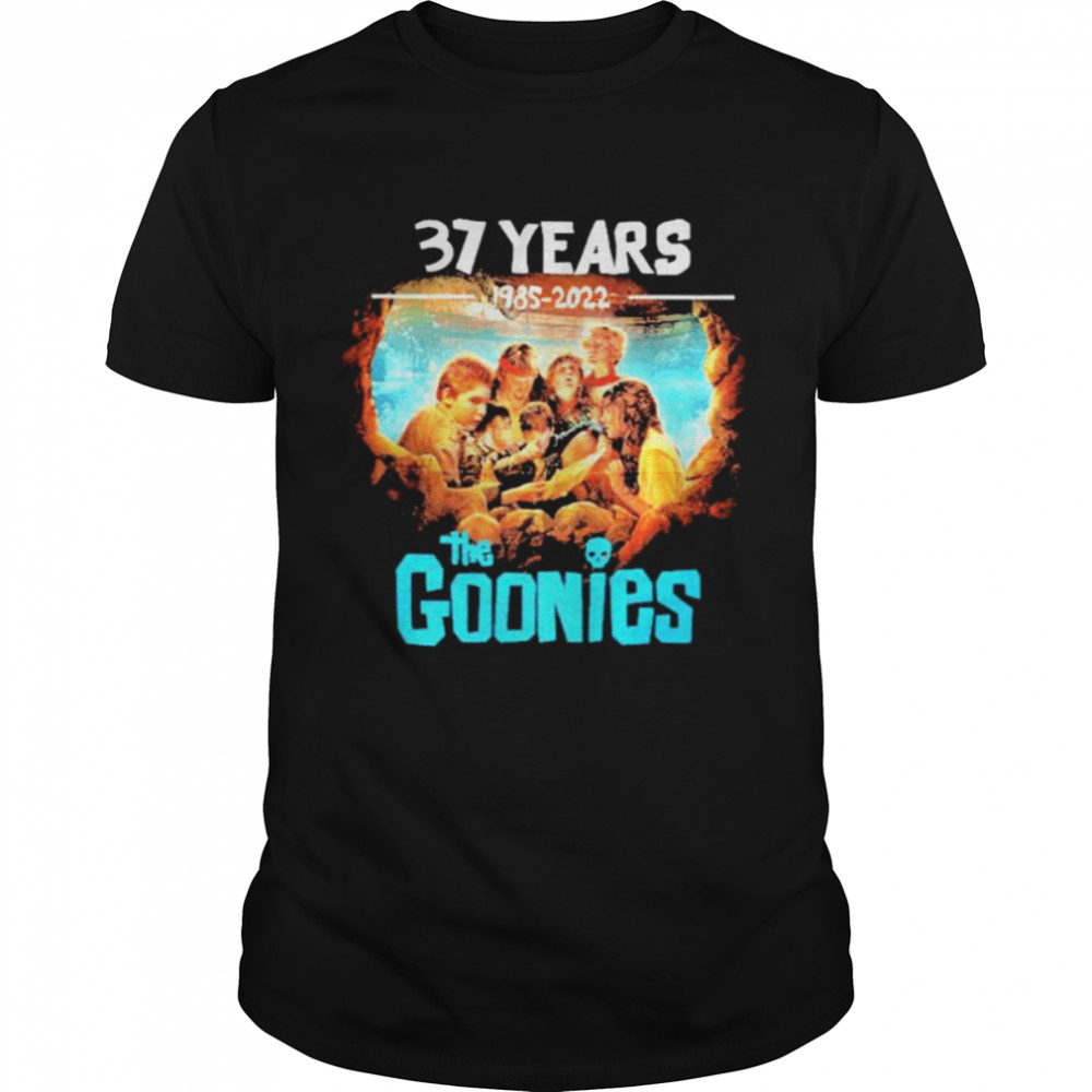 The Goonies 37 years 1985 2022 shirt