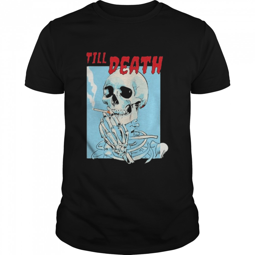 Till Death Skull Smocking shirt