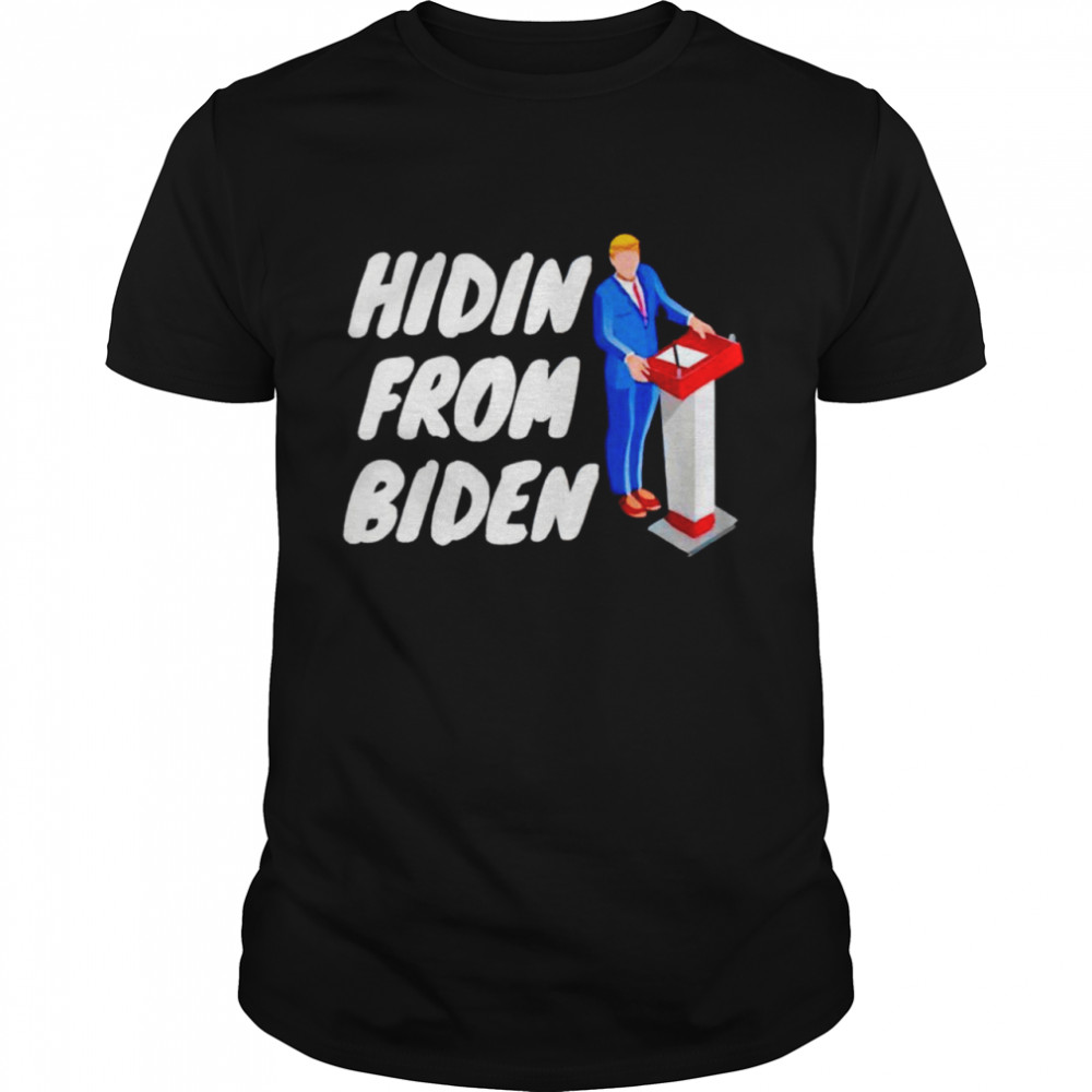 Anti Biden social club and hidin from Biden shirt