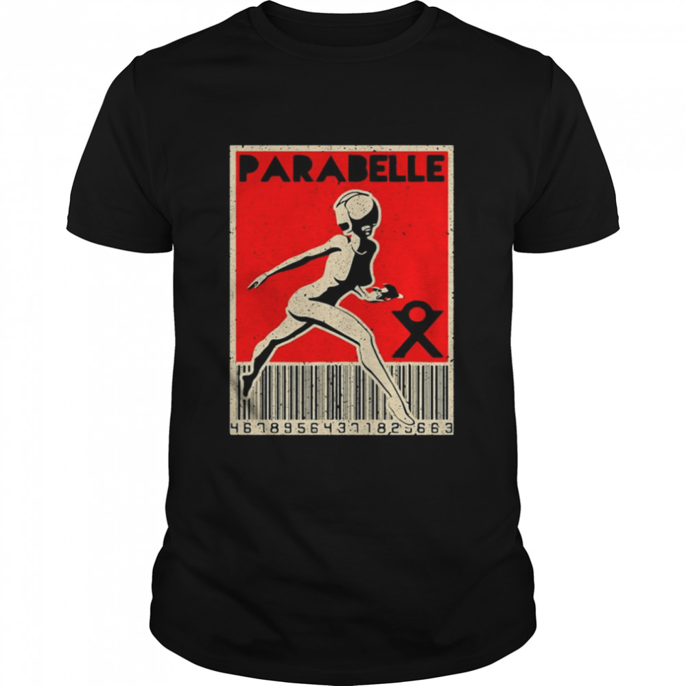 Barcode Parabelle Music Band Vintage Sunset T-shirt Classic Men's T-shirt