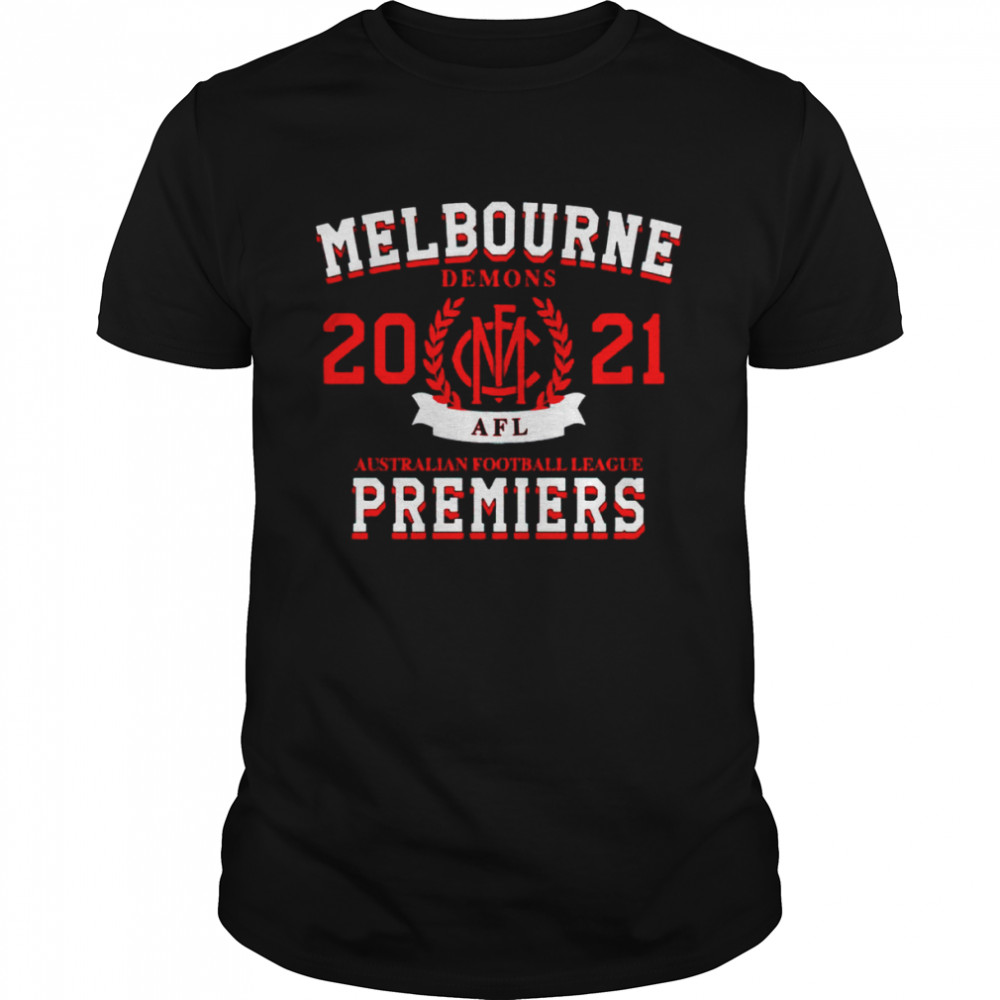 Melbourne Demons 2021 AFL Australian Football League Premiers shirt