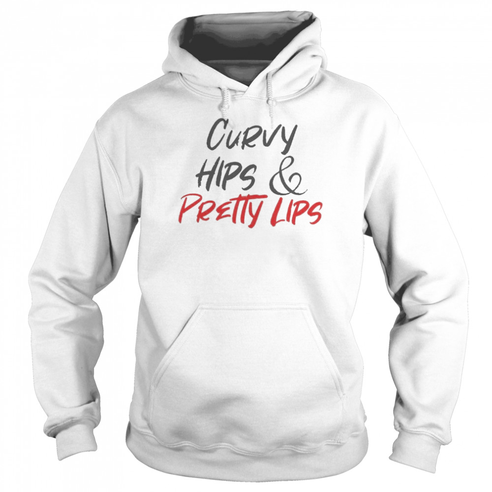 Original official Curvy Hips and Pretty Lips 2021  Unisex Hoodie