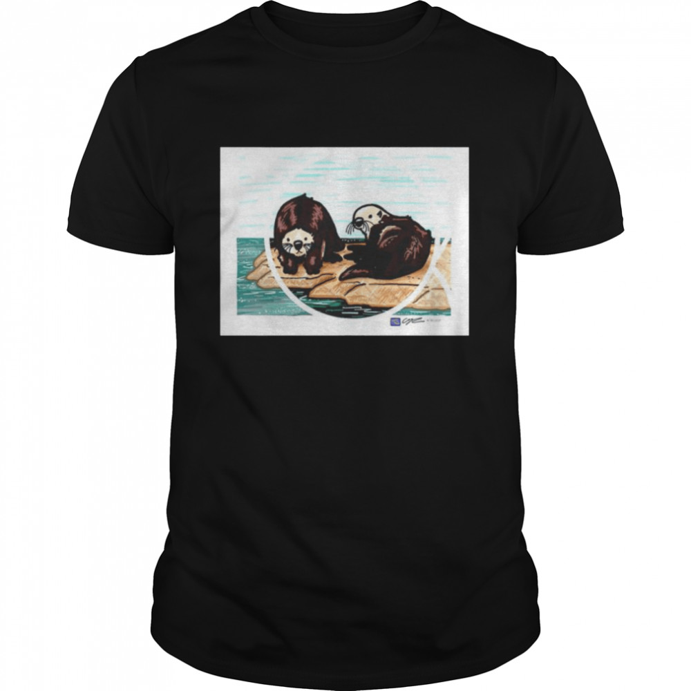 Otter Visions art shirt